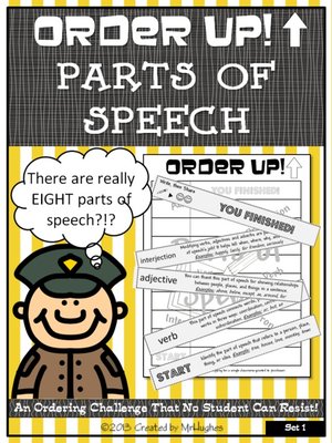 cover image of Order Up! Parts of Speech